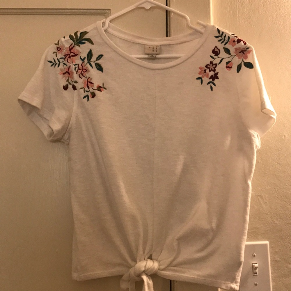 Embroidered top